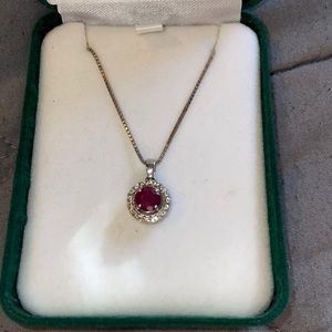 Joy Den Jewelers Ruby Necklace
